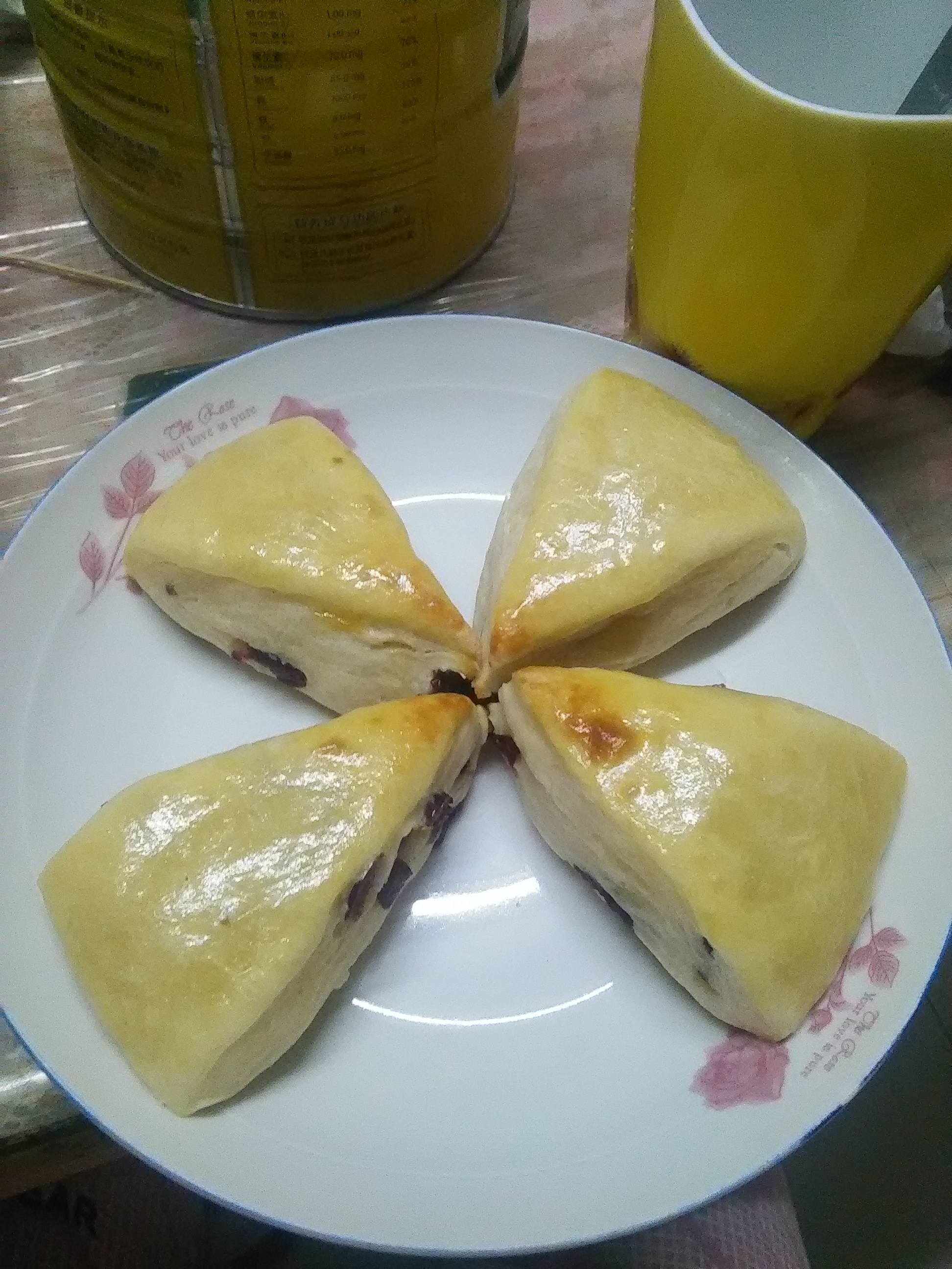 葡萄干司康（酵母版）