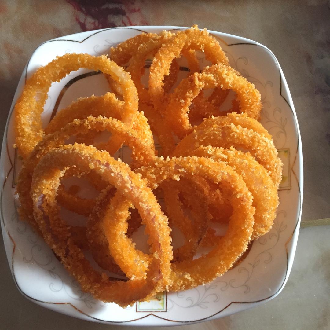 风味小吃炸洋葱圈