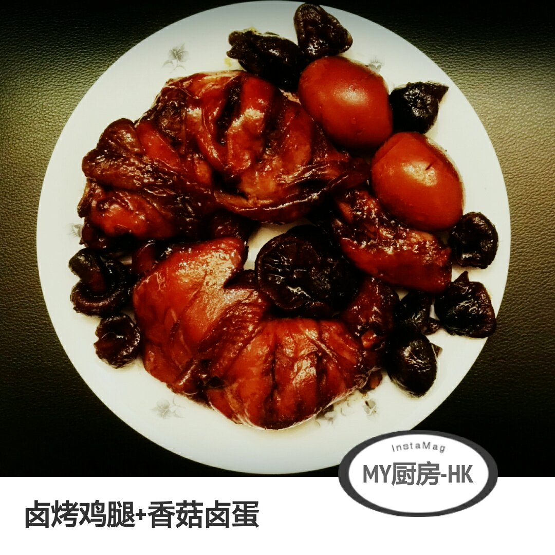 蚝油冬菇鸡腿