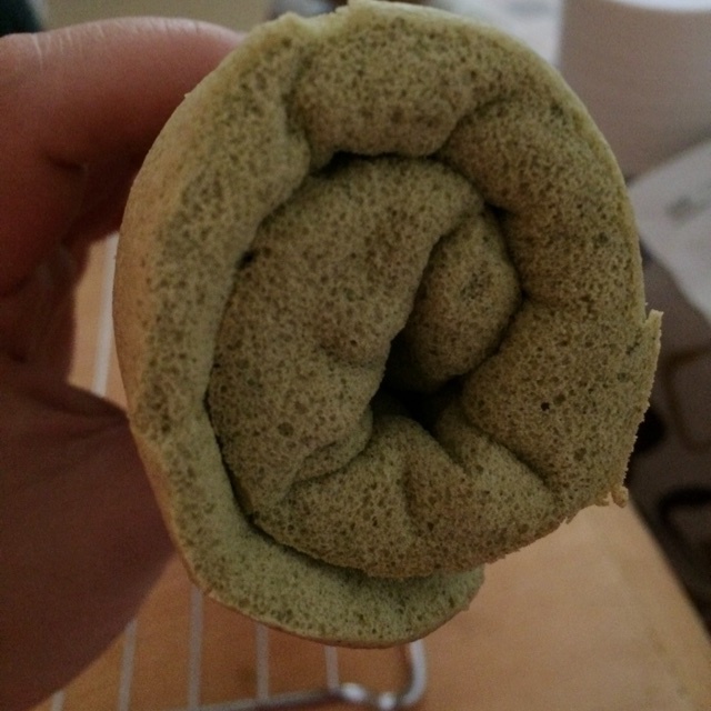 无油抹茶蛋糕卷