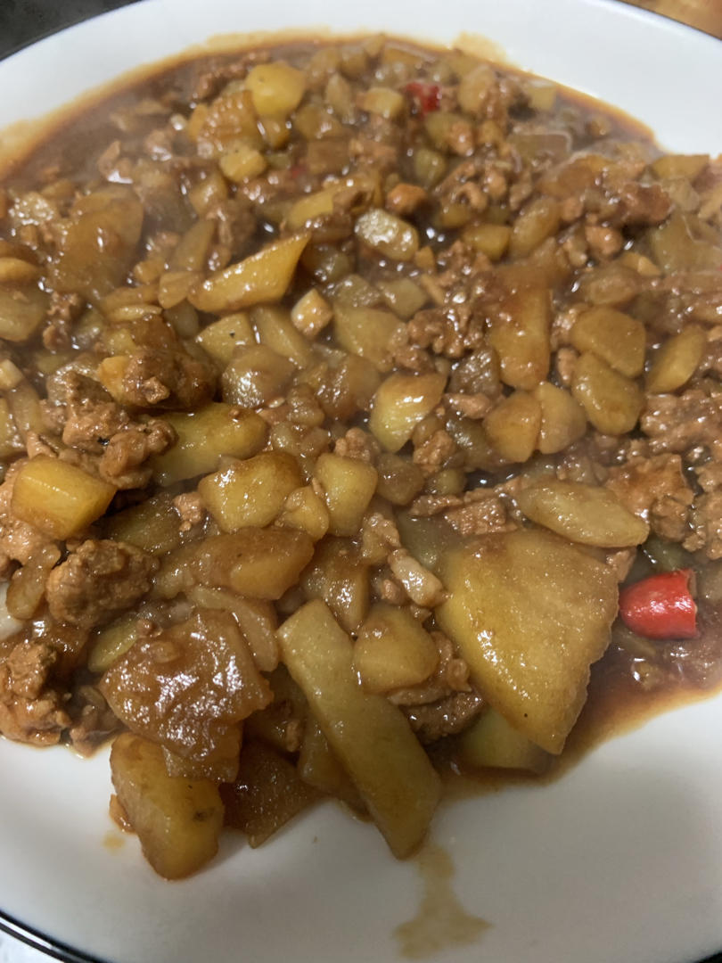 超级下饭肉沫土豆