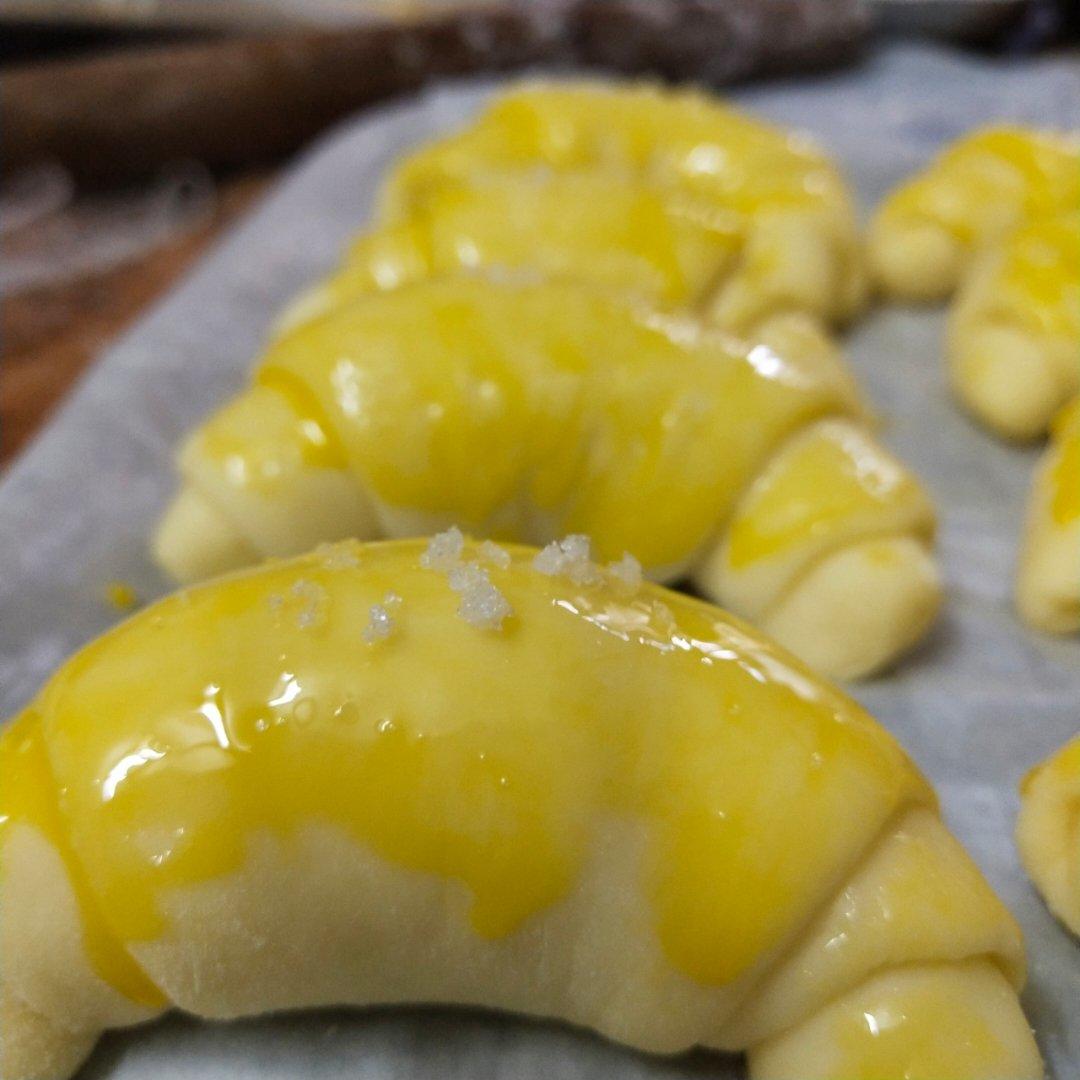 日式海盐牛角面包