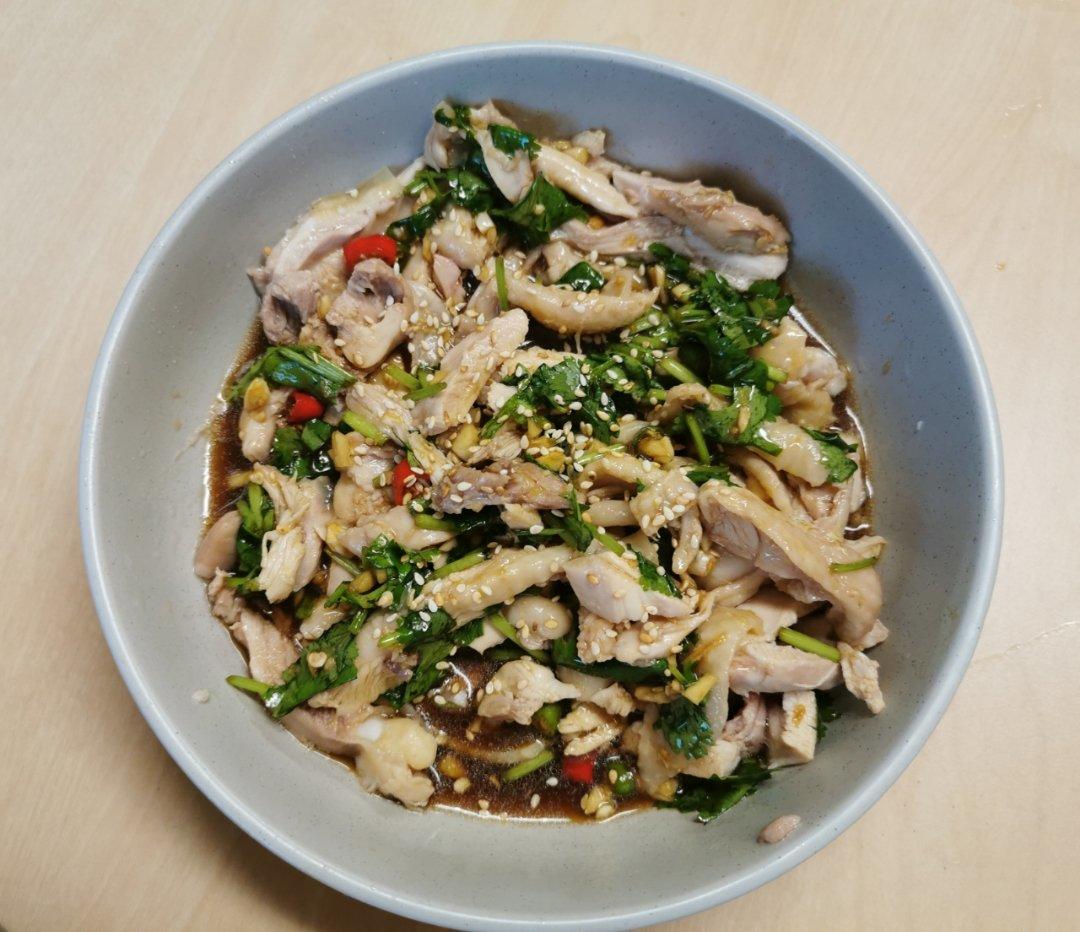 家庭版的手撕鸡