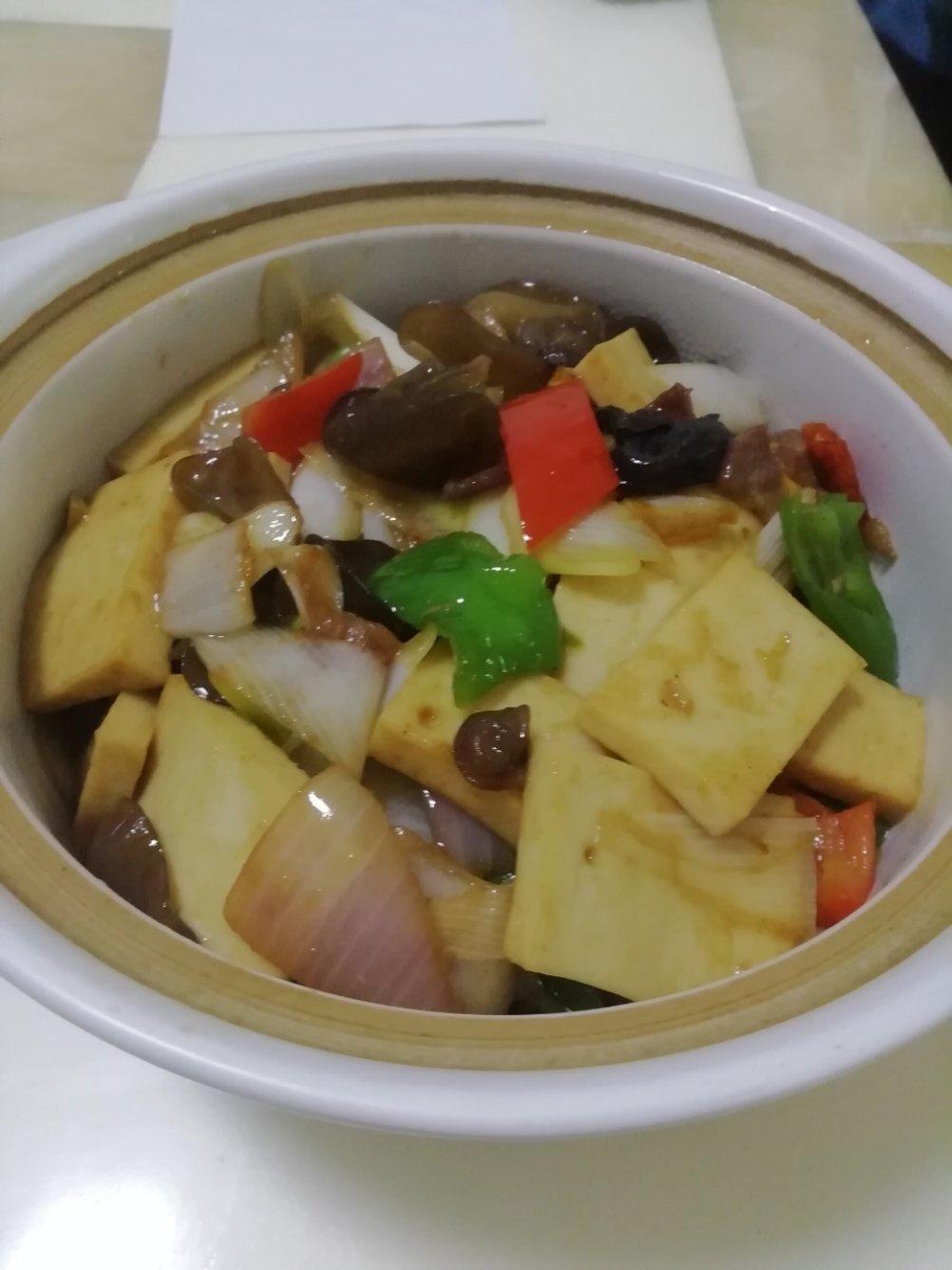 干锅千叶豆腐
