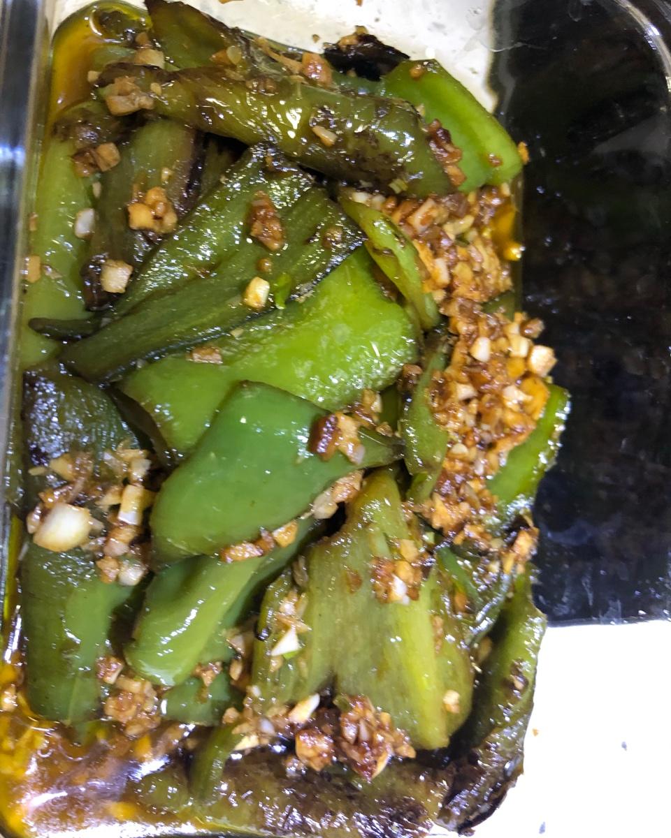 油焖辣椒咸菜