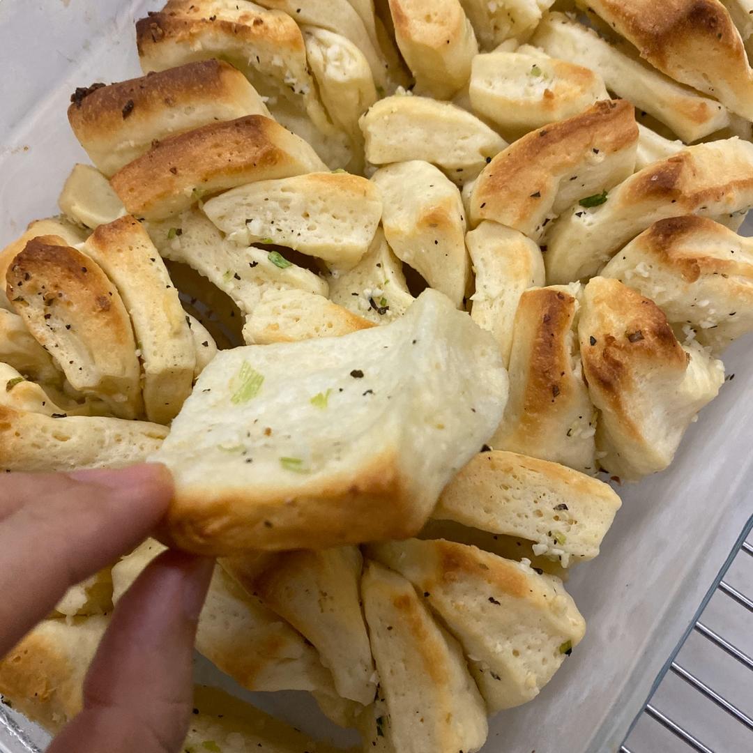 橄榄油蒜香手撕包