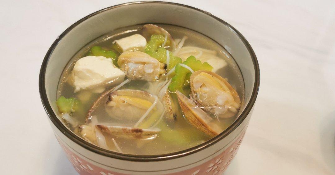 苦瓜蛤蜊清火汤