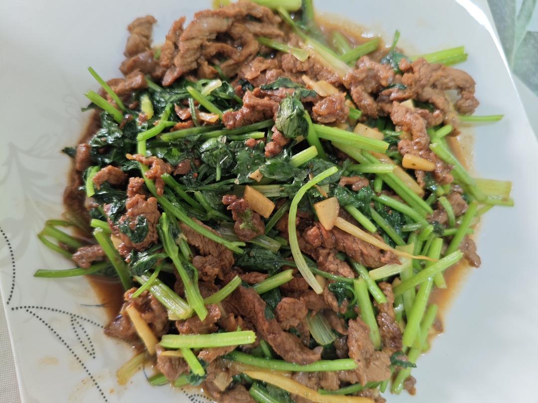 香菜牛肉