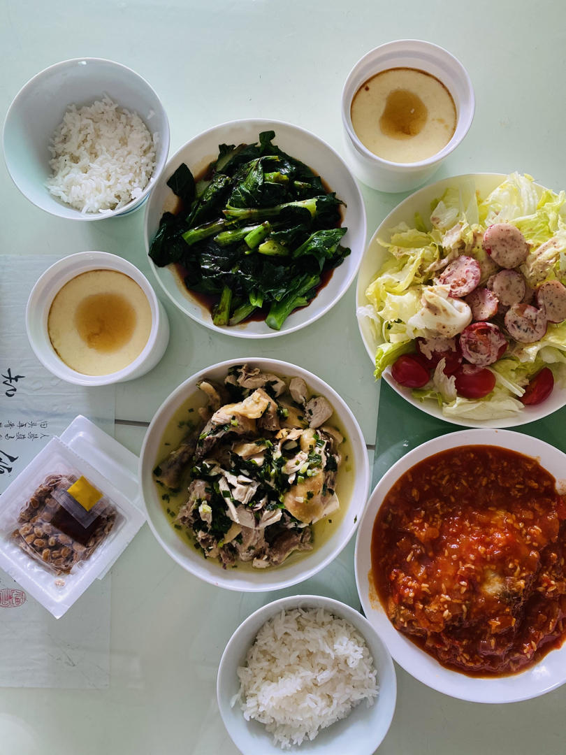 两人食午餐