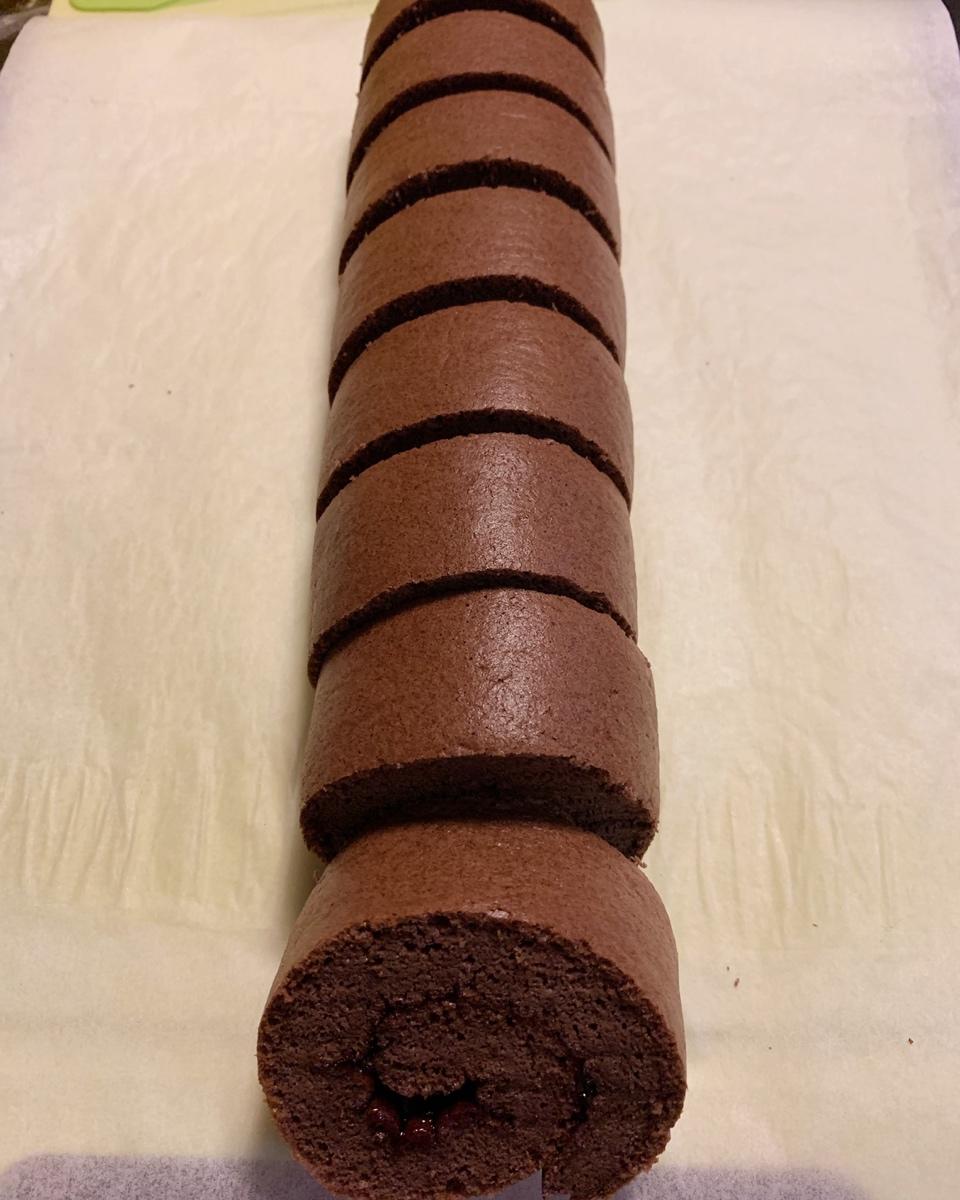 可可蛋糕卷