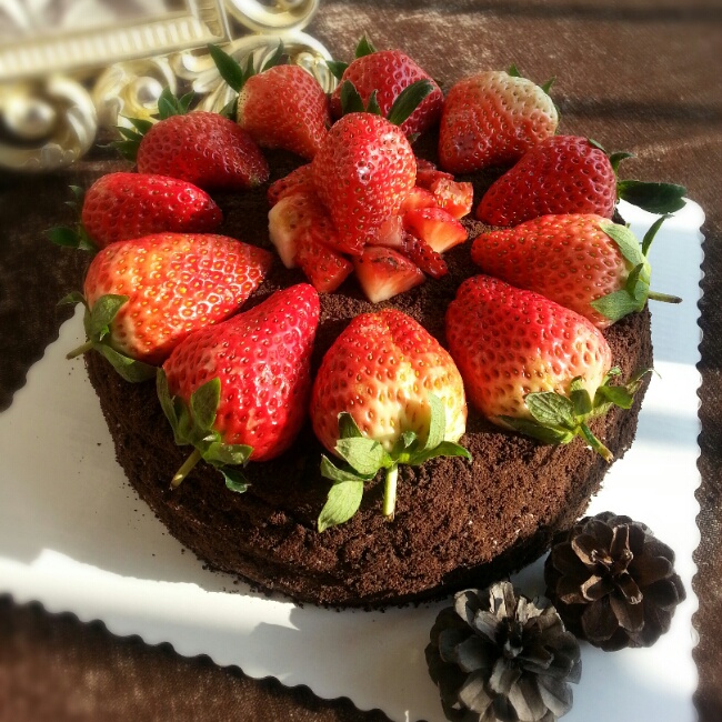 奥利奥水果奶油蛋糕