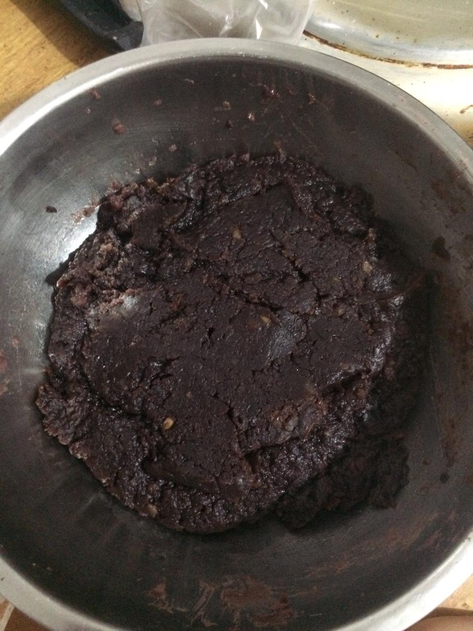 超细腻蛋黄酥豆沙馅