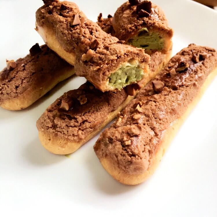 vivi尒凊噺做的脆皮法棍泡芙