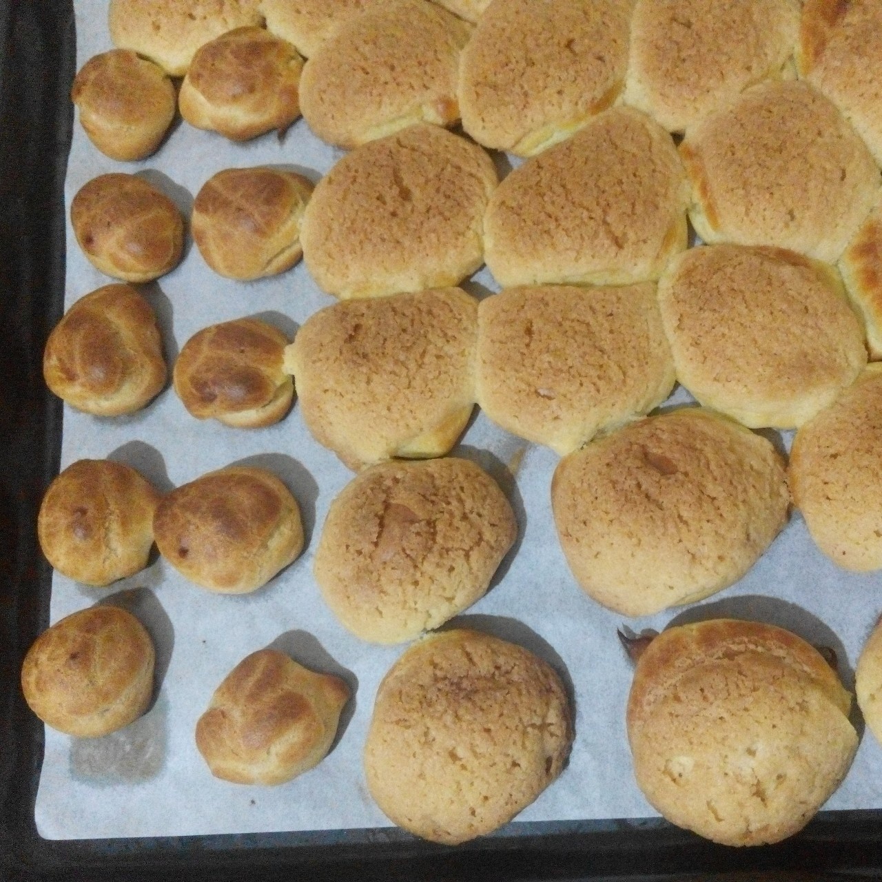 十分美味的酥皮泡芙