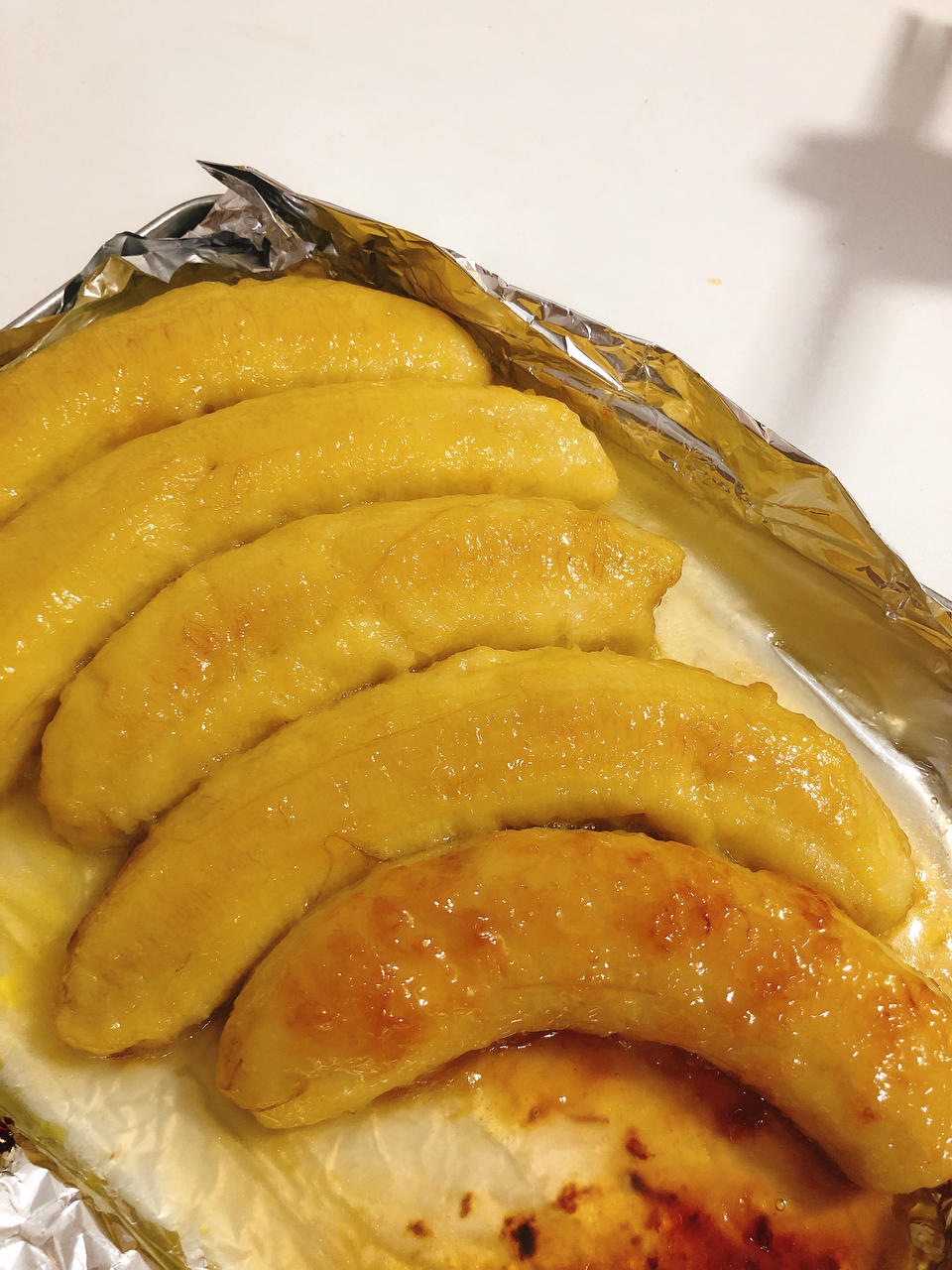 烤香蕉