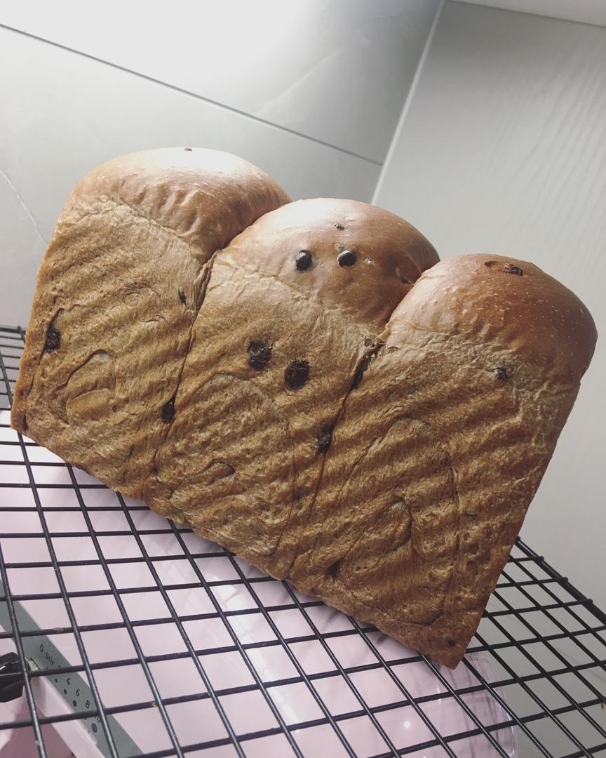 奶油巧克力吐司