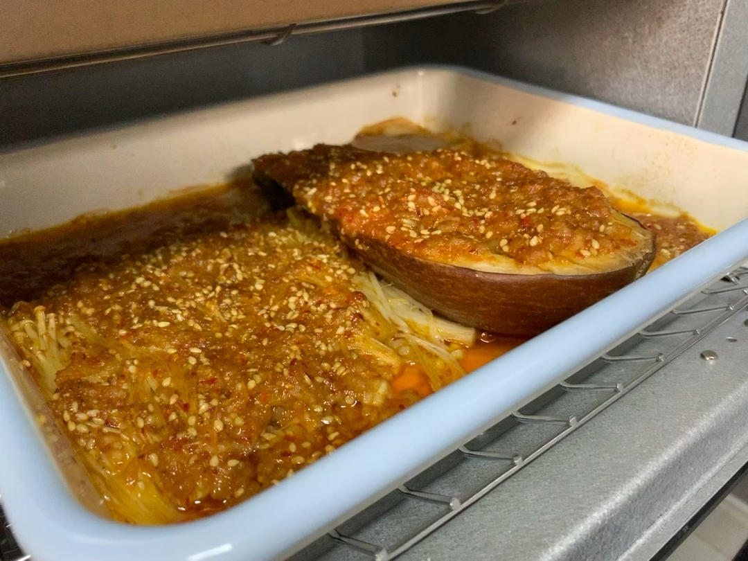 ㊙️制酱料❗️巨好吃烤金针菇！