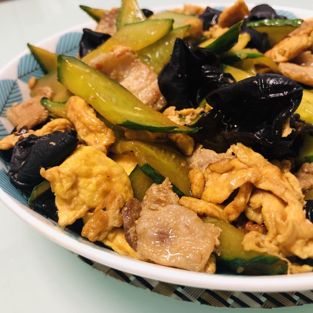 赛西施娇做的美味家常木须肉