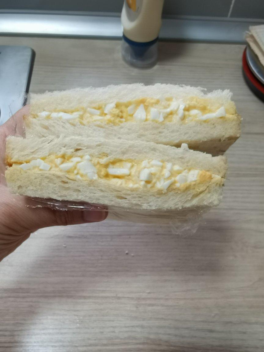 便利店同款❗️蛋黄酱三明治🥪❗️好吃哭～