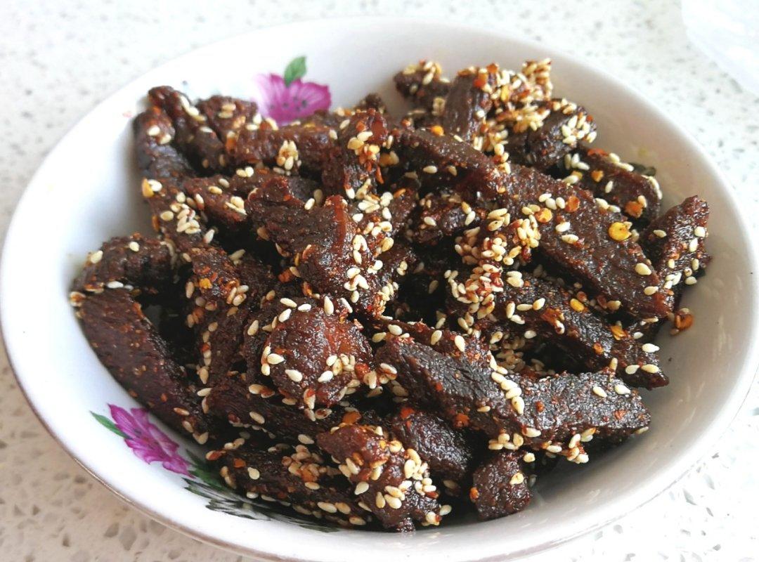 自制麻辣牛肉干