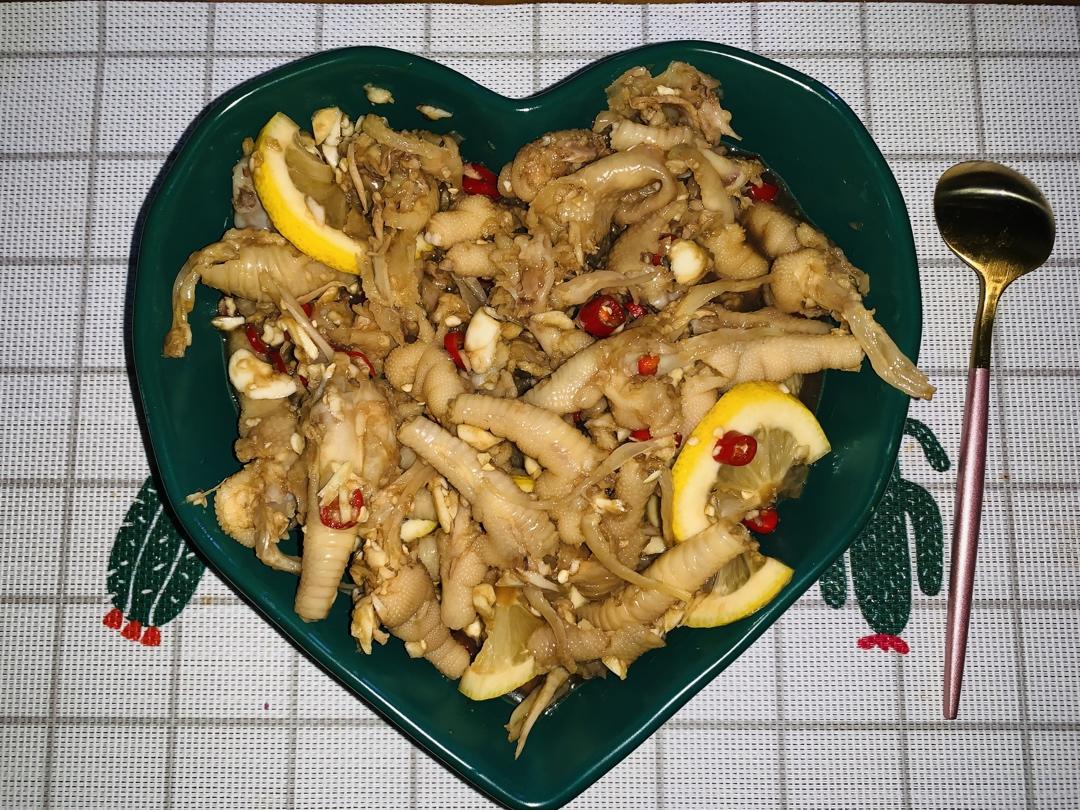 网红柠檬凤爪
