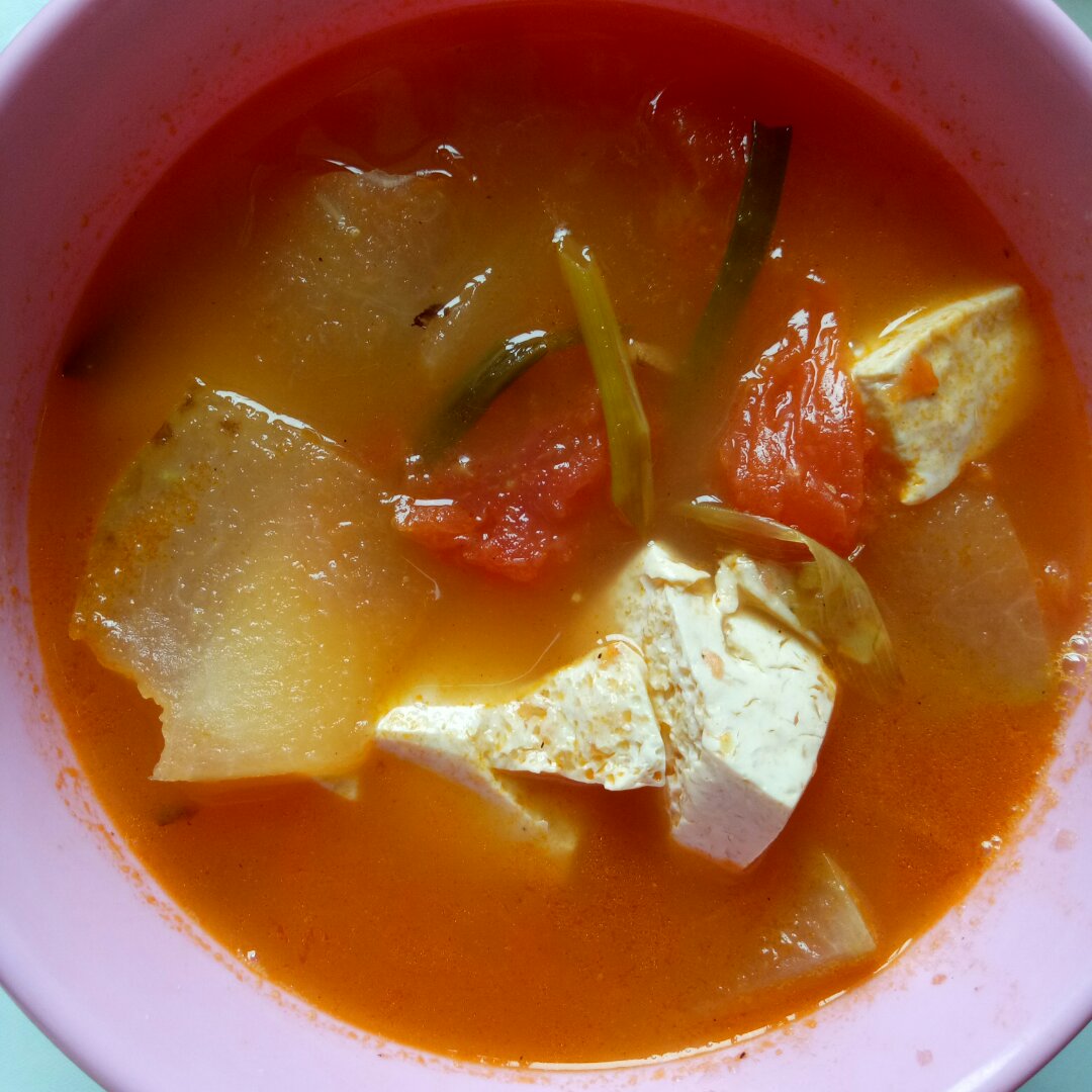 冬瓜番茄豆腐汤