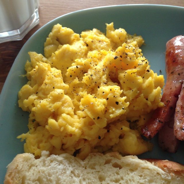 美式炒蛋 scrambled eggs