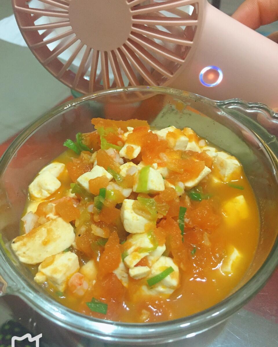 宝宝辅食—海鲜蔬菜豆腐汤