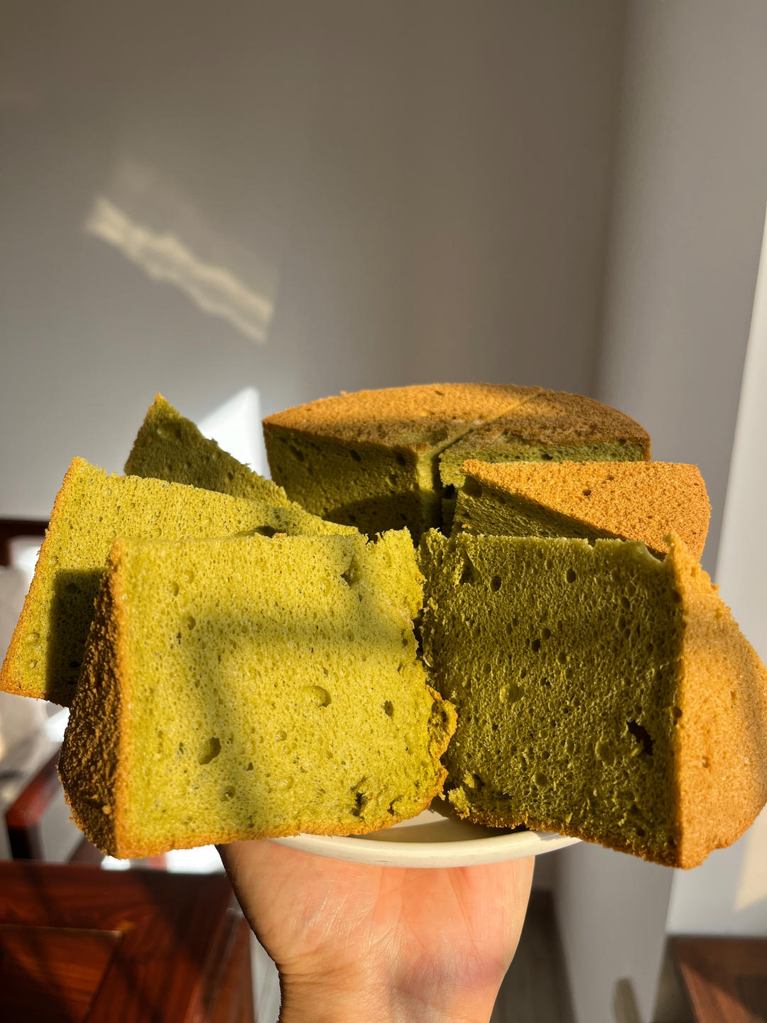 抹茶戚风（6寸加高10厘米）