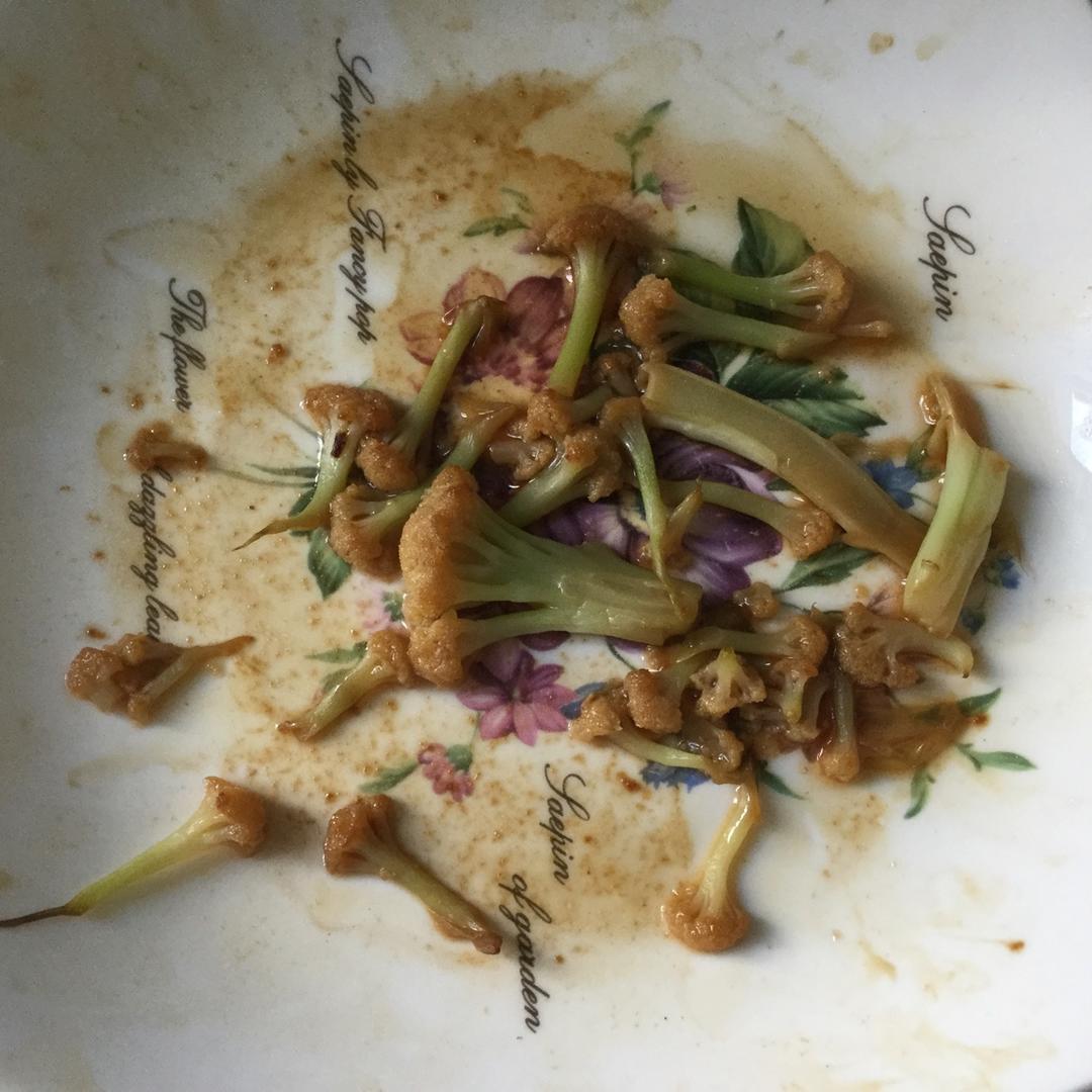 老丁的私房菜-干锅花菜