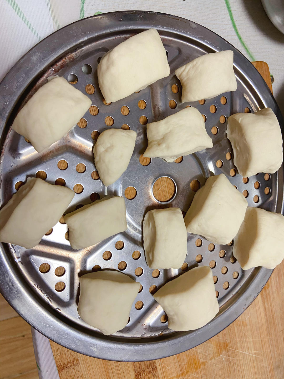 宝宝辅食:奶香小馒头