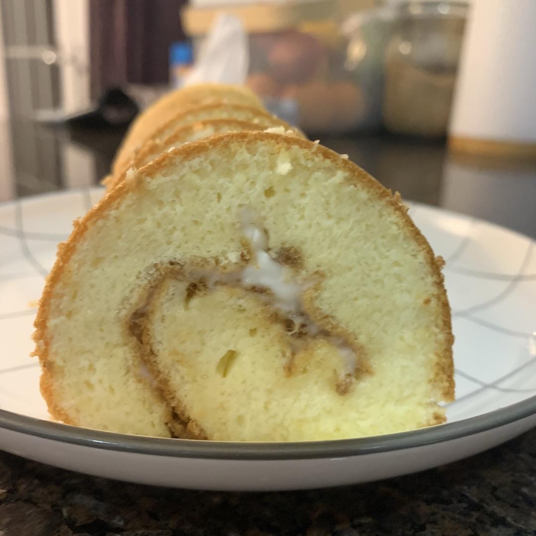 🥞肉松糯米蛋糕卷