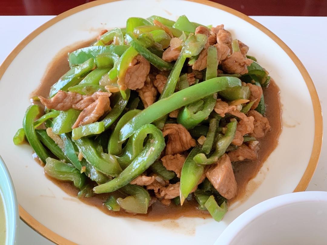 ㊙️超级下饭的青椒炒肉丝❗️吃三碗饭都不够