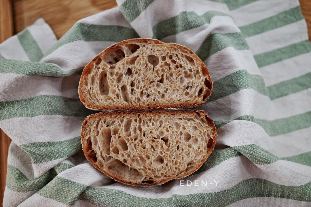 视频教程 天然酵种欧包 基础配方＆制作流程
