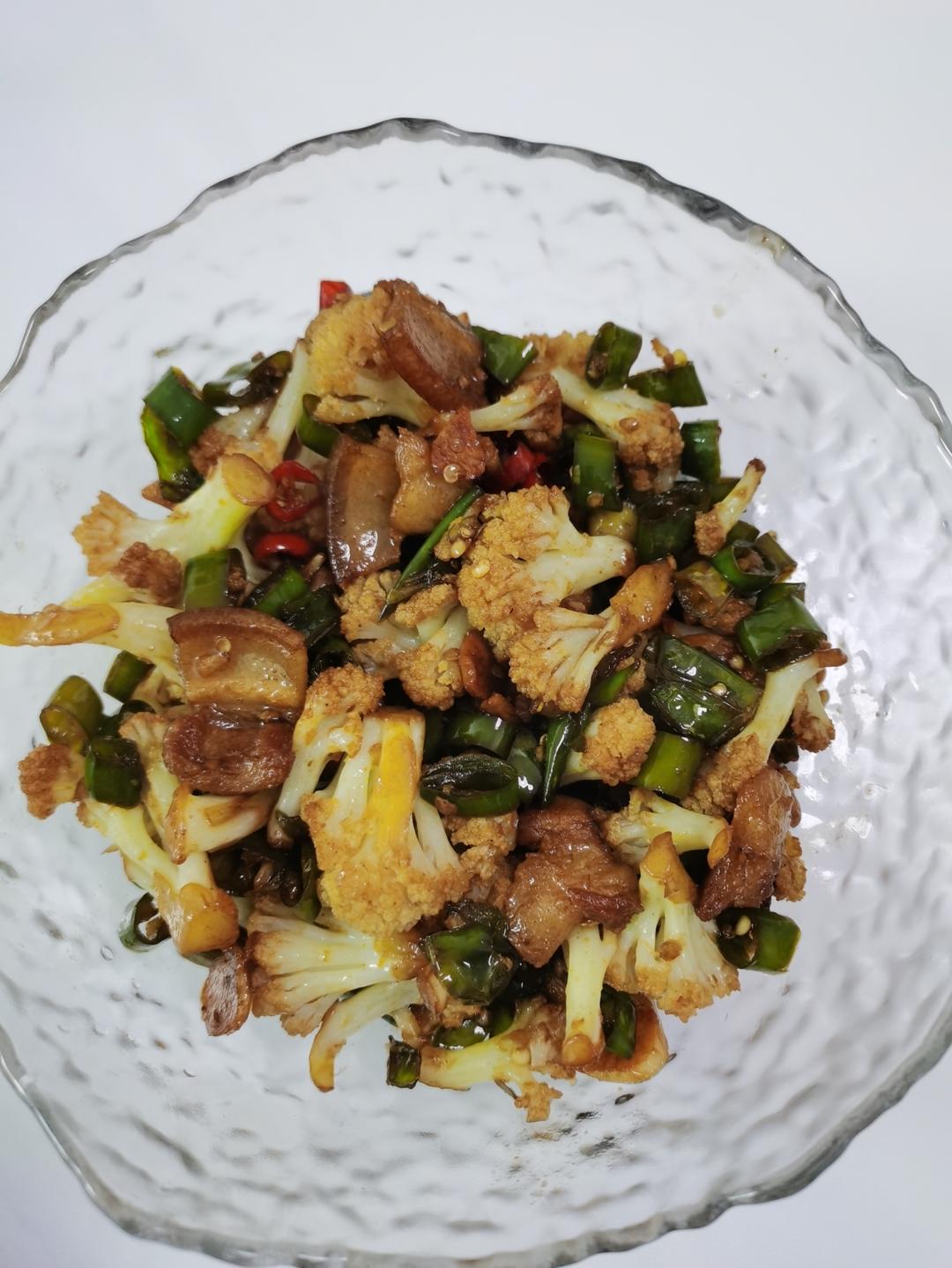 正宗湘菜的干锅花菜