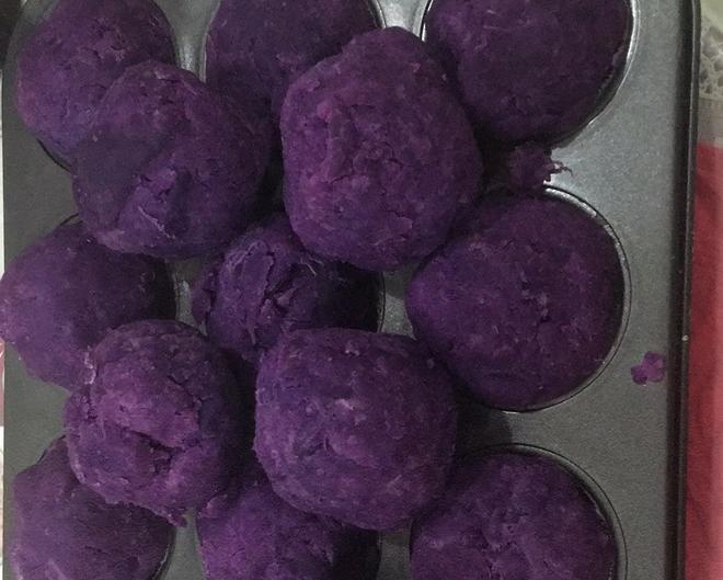 紫薯泥保存的做法