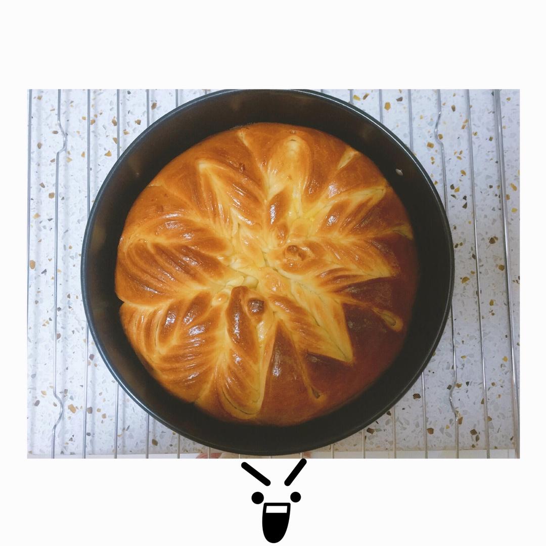 手撕千层花朵面包