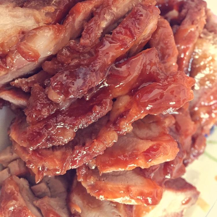 超简单平底锅叉烧肉，多汁味浓不能再快手