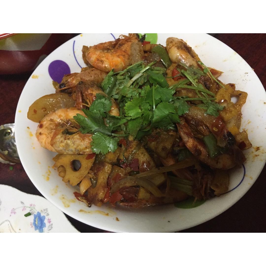 干锅虾虾（最详细的图文解说）