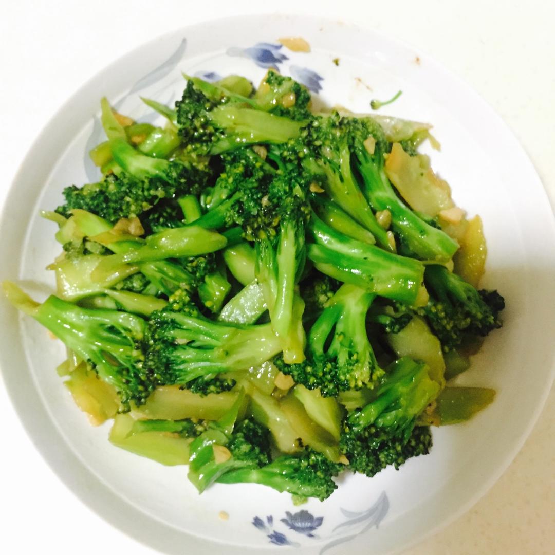 蚝油蒜蓉西兰花