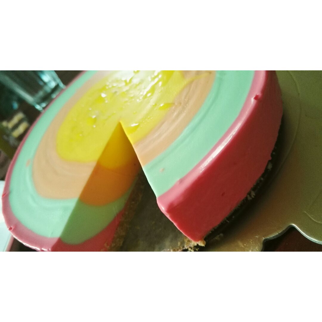 Bakingpie-彩虹慕斯蛋糕