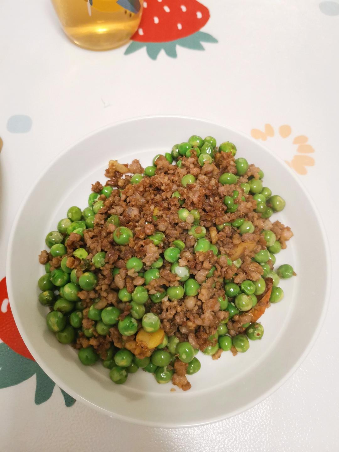 肉炒豌豆