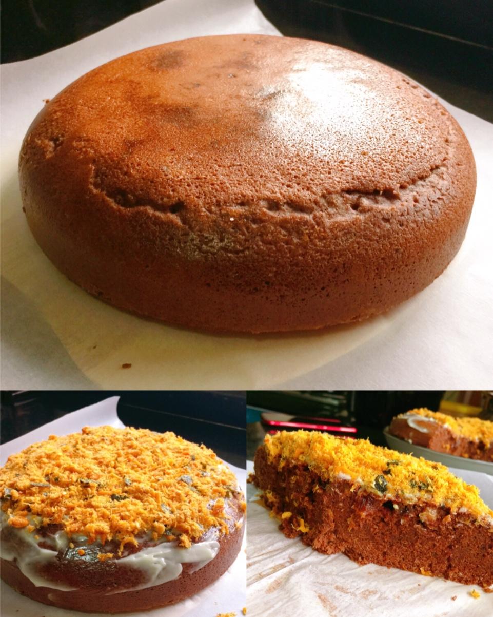 碧蔓做的电饭煲巧克力蛋糕