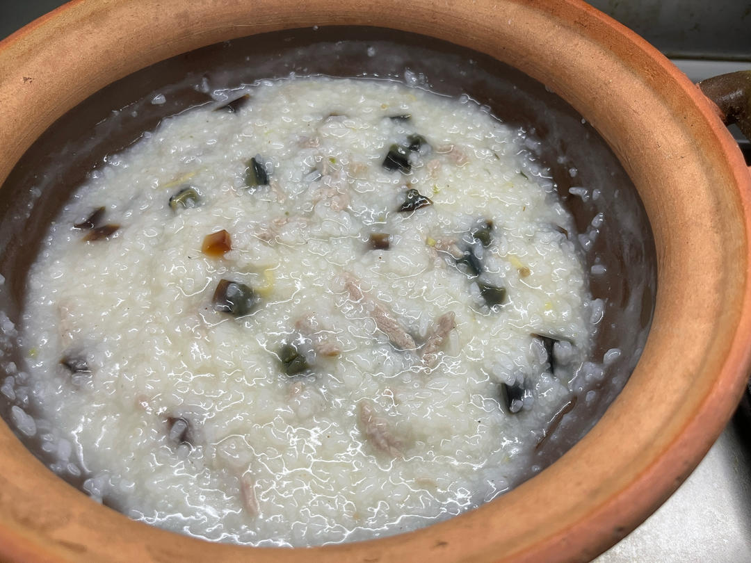 皮蛋瘦肉粥