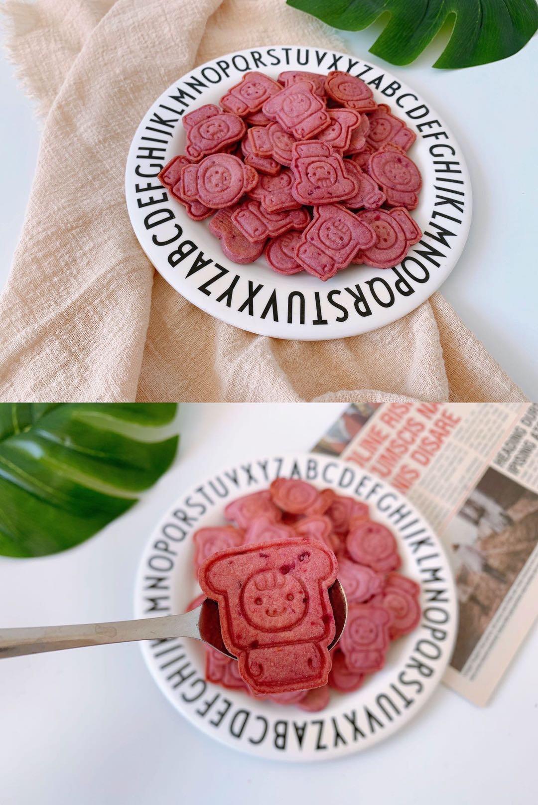 紫薯卡通小饼干