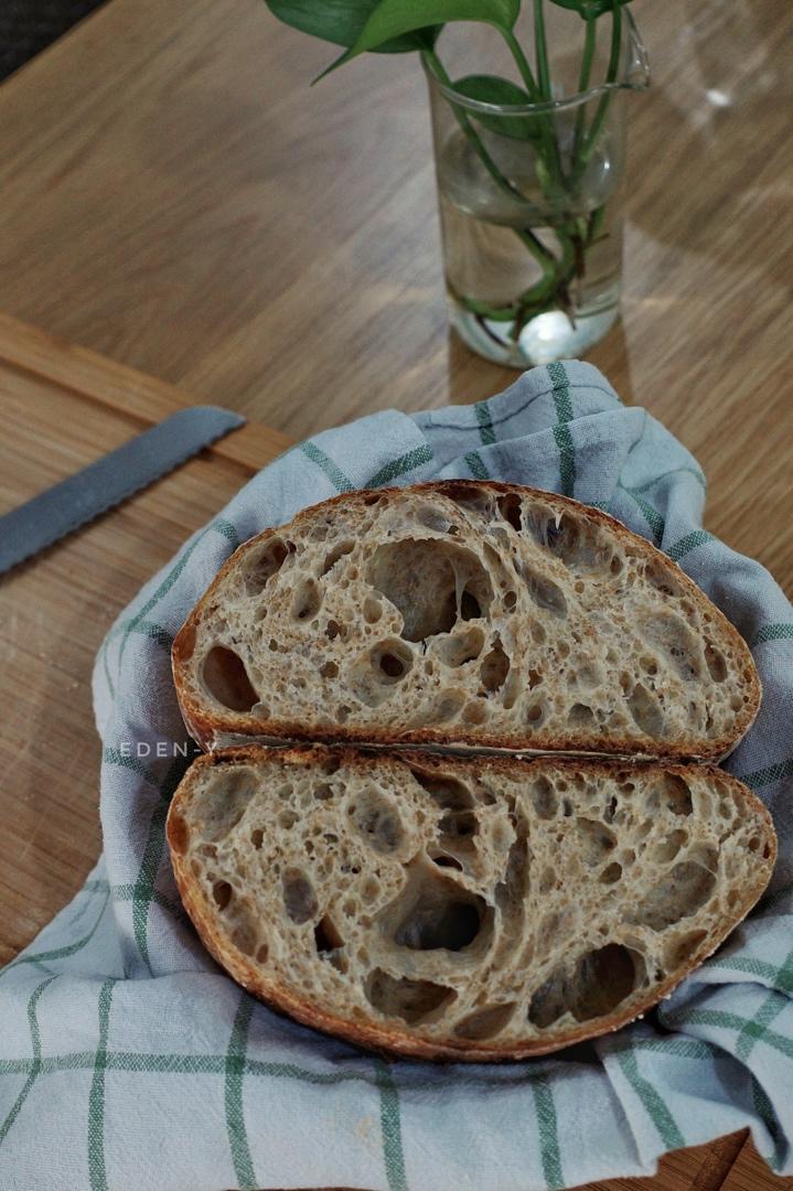 视频教程 天然酵种欧包 基础配方＆制作流程