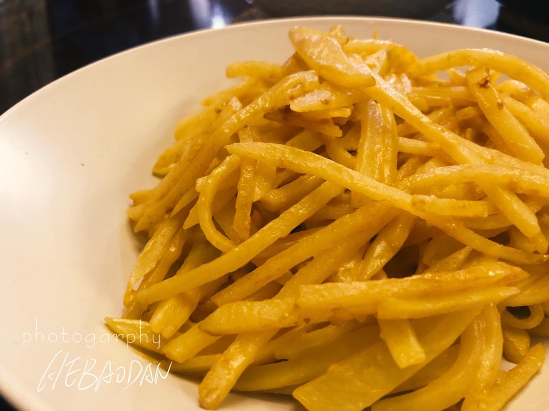 咸蛋黄土豆丝