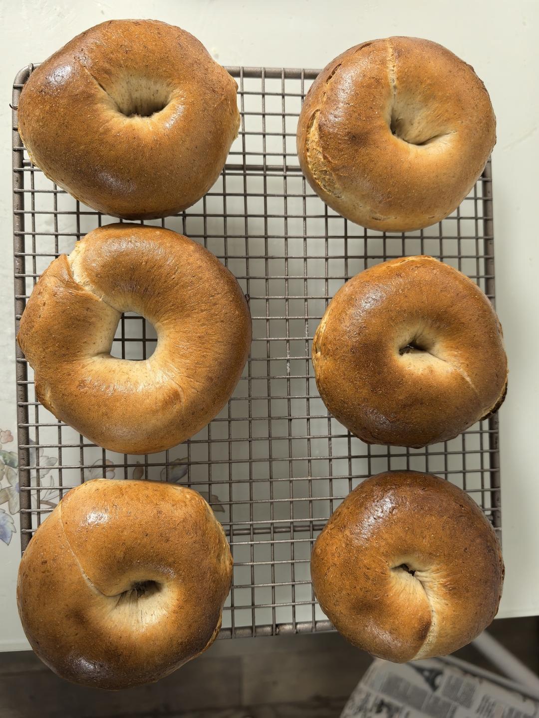 健身党最爱的少油糖全麦奶香贝果（安佳奶粉版）