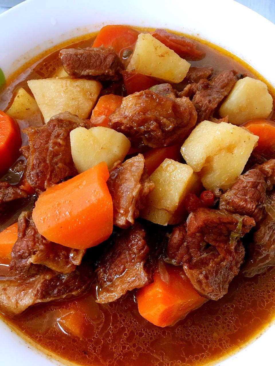 土豆炖牛肉