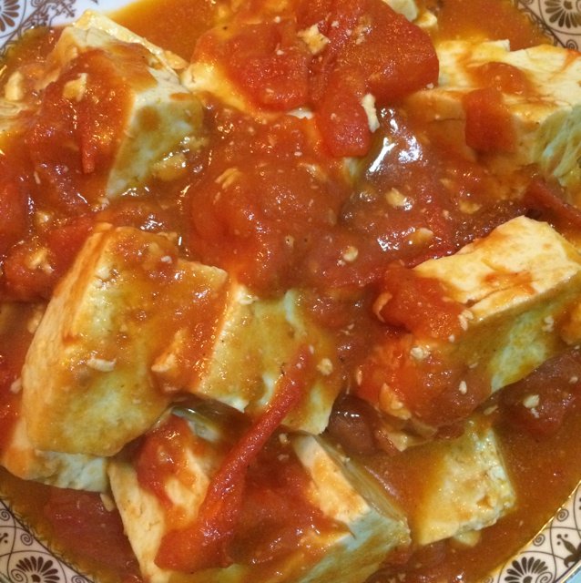 番茄豆腐